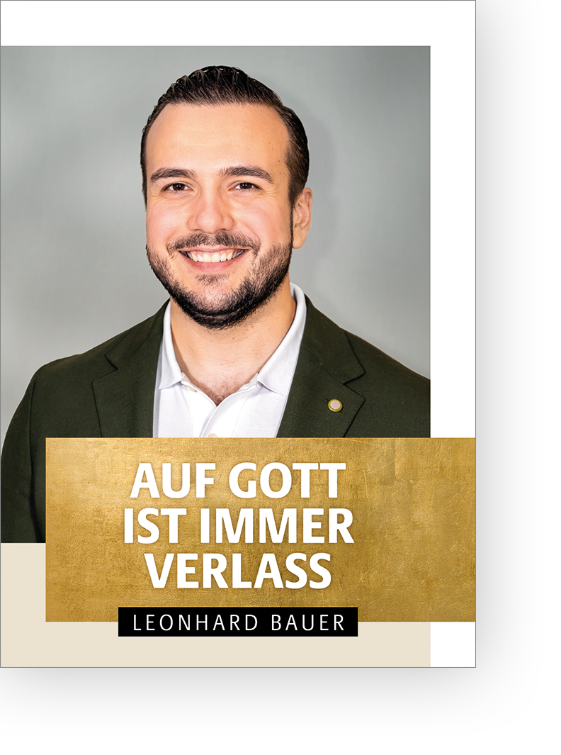 Leonhard Bauer - Auf Gott ist immer Verlass - 17.02.24 Live in Nürnberg - Mp3 CD