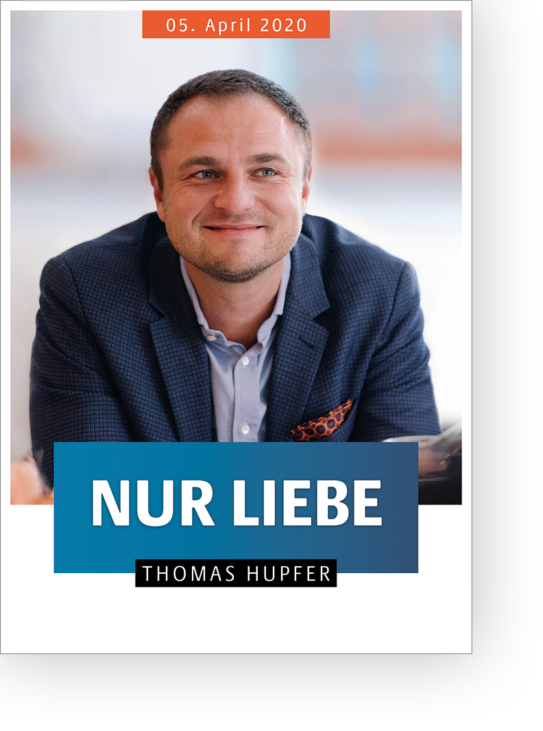05.04.20 Thomas Hupfer - Nur Liebe - Mp3 CD