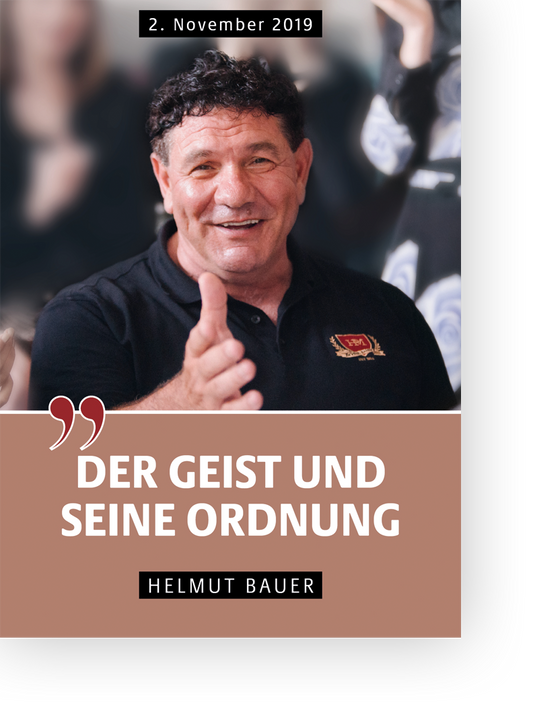02.11.19 Helmut Bauer - Der Geist und seine Ordnung - Download
