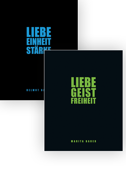 Liebe-Einheit-Stärke + Liebe-Geist-Freiheit - ein Wendebuch - Ebook